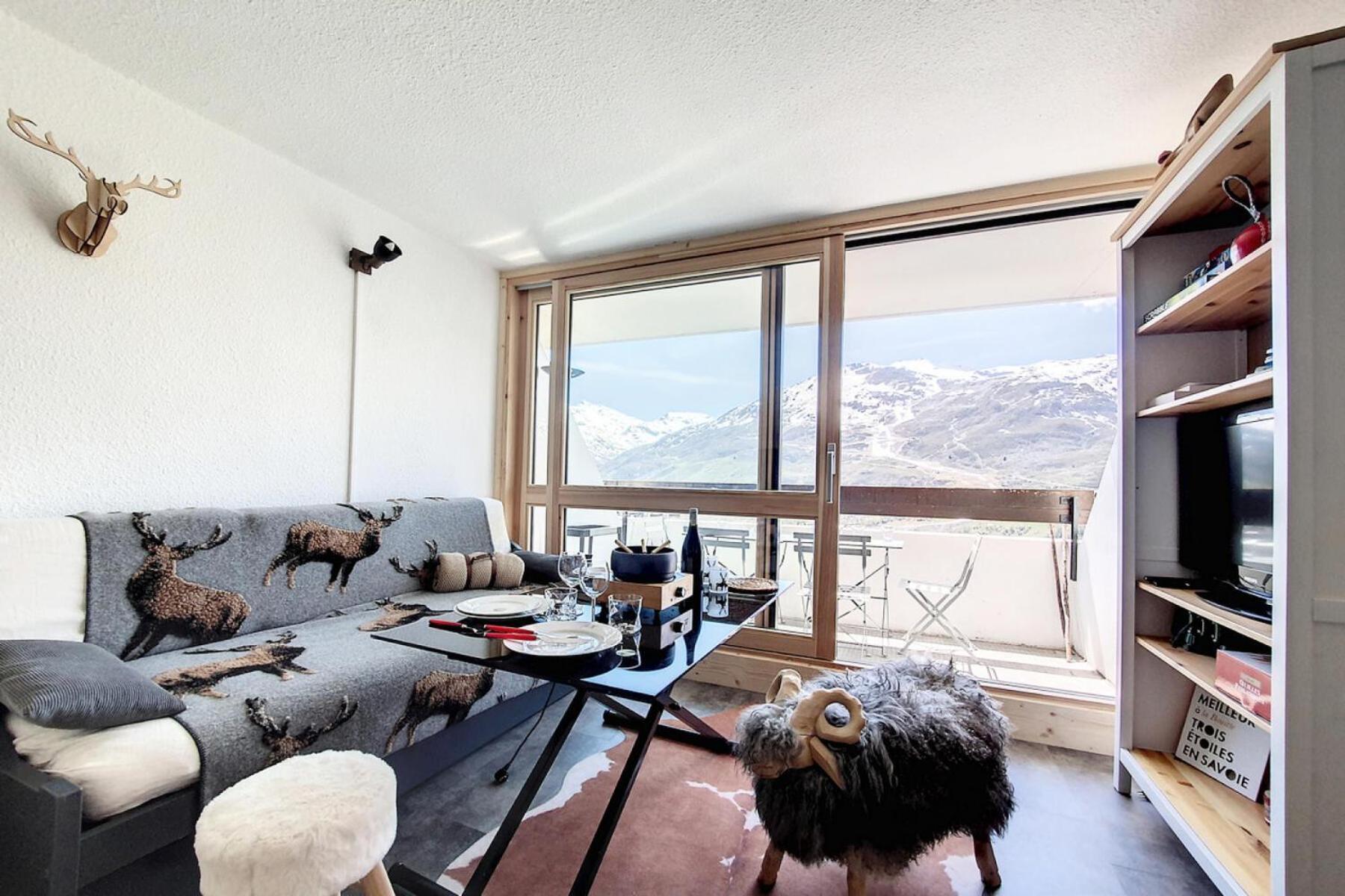 Residence Combes - Appartement Moderne - Depart Et Retour Skis Aux Pieds - Balcon Mae-1074 생마르탱 드 벨빌 외부 사진