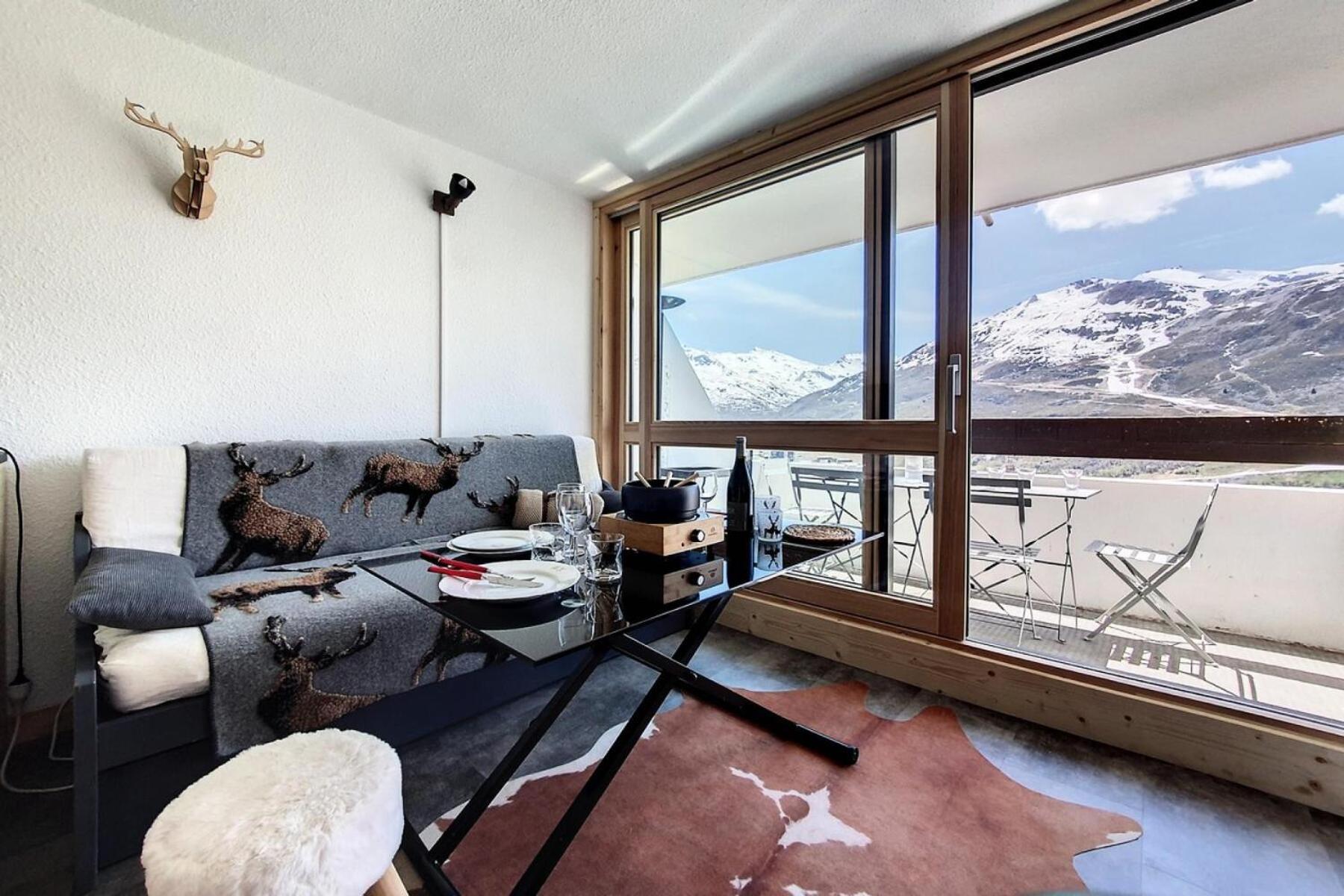 Residence Combes - Appartement Moderne - Depart Et Retour Skis Aux Pieds - Balcon Mae-1074 생마르탱 드 벨빌 외부 사진